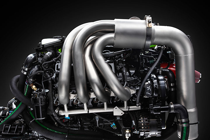 Malibu Monsoon LT4™ Powered By GM® Marine Engine Wakeboard, Ski and Surf Boats